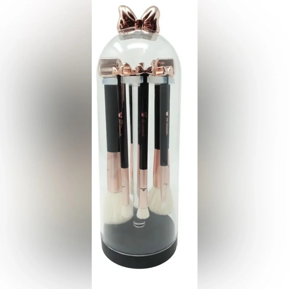 Impressions Rose Gold and Black Makeup Brush Set